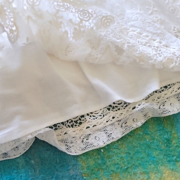 LoveShackFancy White Crochet Dress - Picture 7 of 14